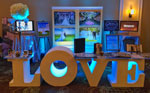 Photo Booth at the Wedding Expo