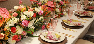 Photo of Floral Tablescape